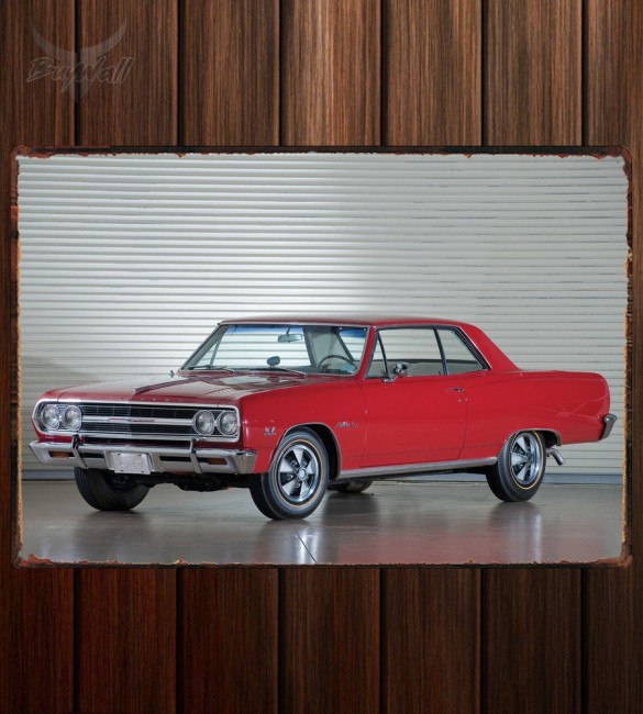 Металлическая табличка Chevrolet Chevelle Malibu SS 396 PRO Z-16 Coupe Металлическая табличка Chevrolet Chevelle Malibu SS 396 PRO Z-16 Coupe